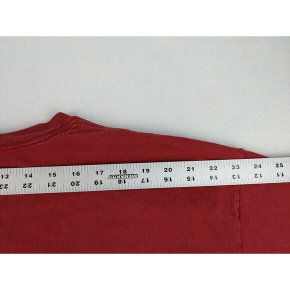 VTG Indiana University IU Crimson Guard T Shirt Size 2XL XXL Red Delta Made USA - Picture 6 of 9